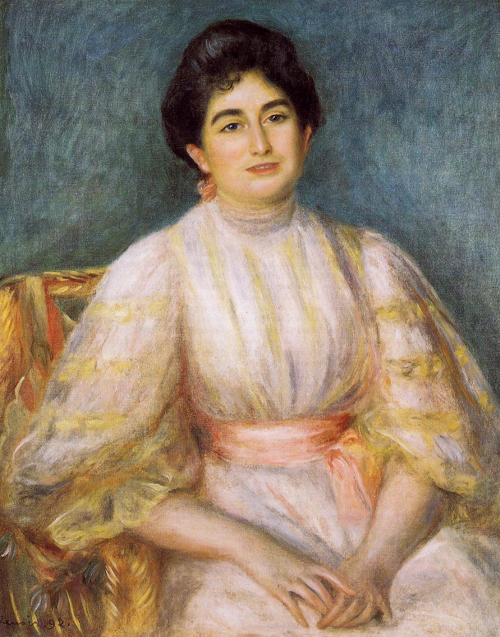 Madame Paul Gallimard, nee Lucie Duche 1892